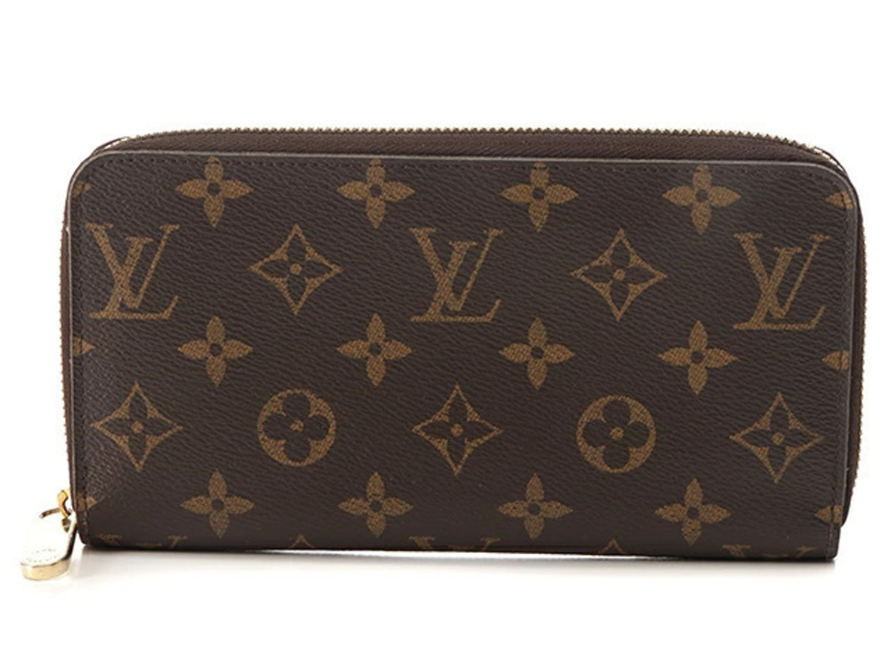 LOUIS VUITTON Zippy Wallet round zipper long Monogram